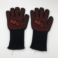 932F Long Cuff Aramid Heat Resistant Oven Gloves