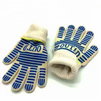 Heat Resistant Bbq Silicone Oven Glove