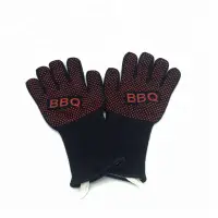 Heat Resistant Grilling Tool Set Grill Gloves