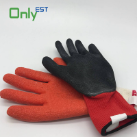 Protective Work Rubber Coated Safety Gloves