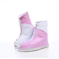 Portable Waterproof Printed Rain Boots