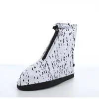 PVC Waterproof Men Zipper Shoes