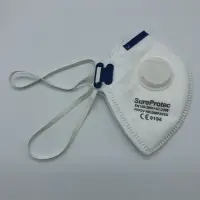White Gary Dustproof Anti Dust Face Mask