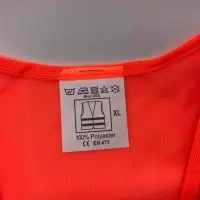 100% Polyester 60gsm Mesh Fabric Safety Vest