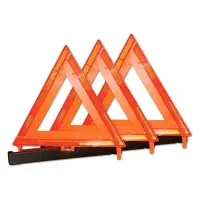 Reflective Car Triangles Warning Sign