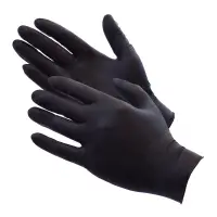 Disposable Gloves Black Nitrile Gloves