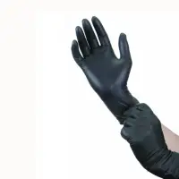 Thick Heavy Duty Nitrile Gloves Black
