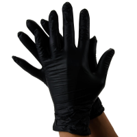 Oil Resistant Gloves Nitrile Black