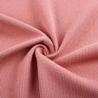 Polyester Spandex Crepe Knitted Fabric