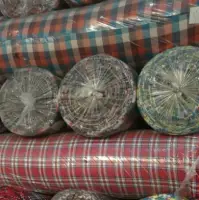 CVC Yarn Dyed Woven Brushed