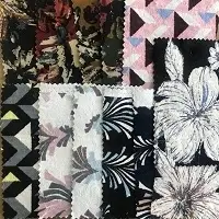 Cotton Spandex Print Woven