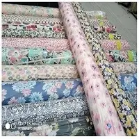 Poly Peach Skin Print Woven 57"58" Inches