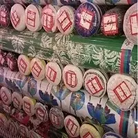 Poly Spandex Slub Print Woven 135gsm