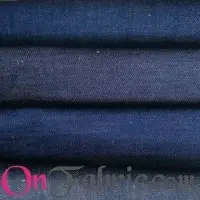 Cotton Denim Solid Woven With Washed