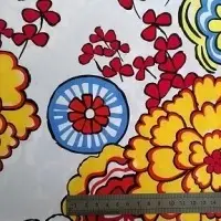 Cotton Spandex Twill Print Woven Fabric