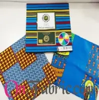 Cotton Wax Print Woven Fabric