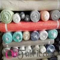 Cotton Linen Solid Woven Fabric