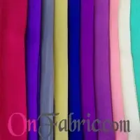 50D Poly Chiffon Solid Woven 50GSM