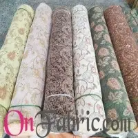 Poly Chenille Jacquard Woven