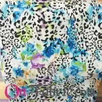 Poly 2way Spandex Print Woven Fabric