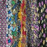 Rayon Challie Print Woven Fabric
