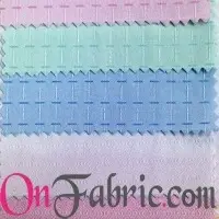 Cotton Poly Jacquard Woven Fabric