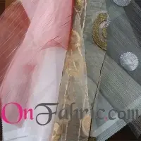 Poly Fancy Voile/Organza Woven Fabric