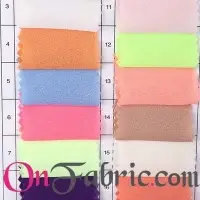 Poly Chiffon Georgette Solid Woven