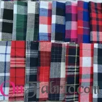 Cotton Yarn Dyed Woven Brushed