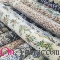 Cotton/Linen Print Shirting