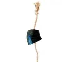 Water Buffalo Horn Rope Toy