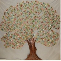 Iron Wall Decor Folding Tree