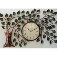 	Iron Wall Decor Tree Clock