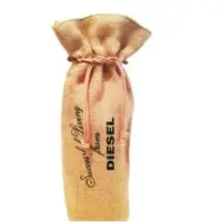 Unlaminated One Bottle Jute Drawstring Wine Bag