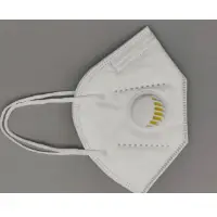 Adults KN95 FFP2 face mask 5 layers with valve