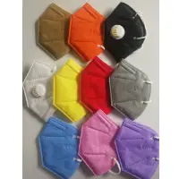 Kids KN95 FFP2 face mask 5 layers without valve