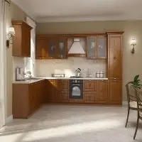 Kitchen Flavia Deco Solid Oak