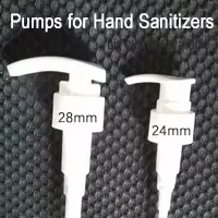 Pumps for 75% Hand Sanitizers