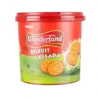 Wonderland Coconut Biscuit Bucket 300gr