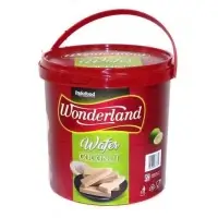 Wonderland Wafer Coconut 300gr