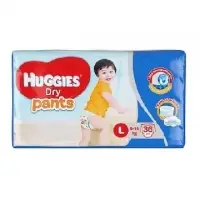 Huggies Baby Dry L 36 Packs