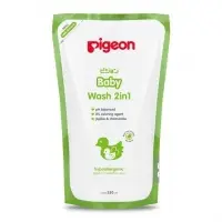 Pigeon Baby Wash 2in1 350ml (refill)