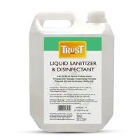 Liquid Hand Sanitizer - 80% V/V - 5 Litre