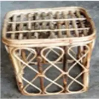 Bamboo Cane Stool