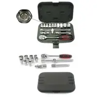 Socket set w/ metal box set