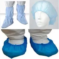 Medical Head Caps And Shoes Covers