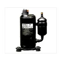 Rotary air conditioner compressors