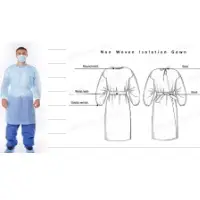 Isolation Gown Level 1 Pp Non Woven 30 Gsm