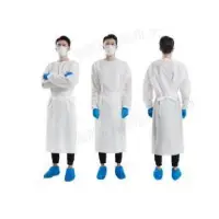 Isolation gown Level 2 PP+PE Coated 45g