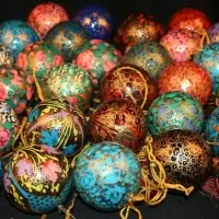 Paper Mache Christmas Hanging